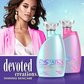 Devoted Creations ingredient display highlighting electrolytes and squalane benefits