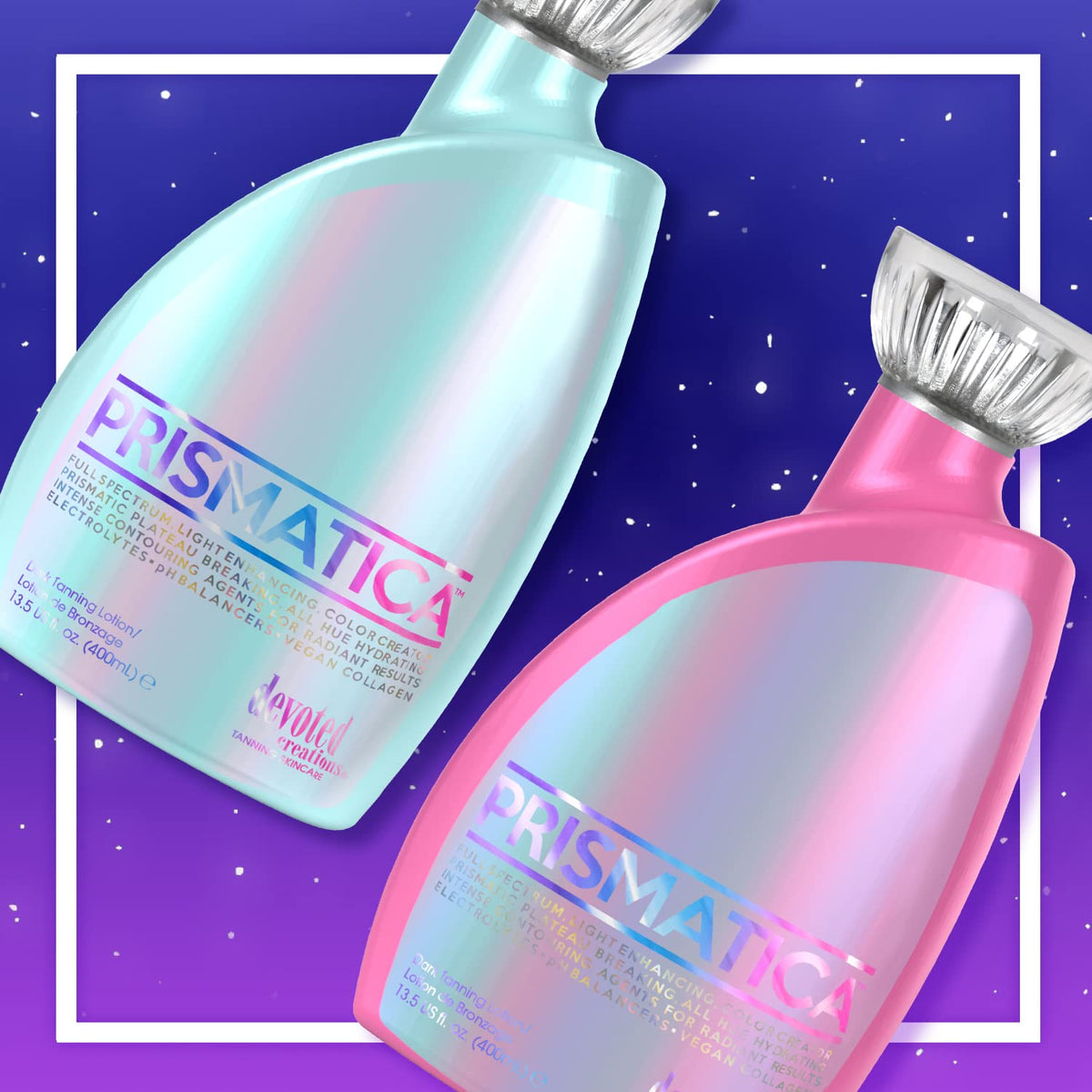 Devoted Creations bottle next to ruler showing 400ml capacity and travel convenience