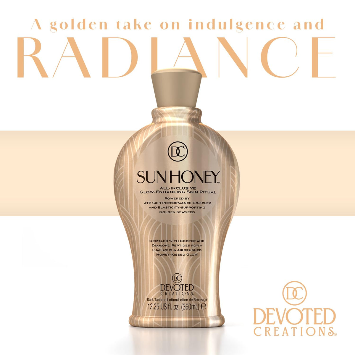 Devoted Creations Sun Honey texture close-up demonstrating creamy hydration