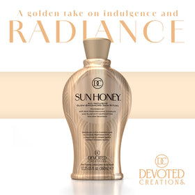 Devoted Creations Sun Honey texture close-up demonstrating creamy hydration