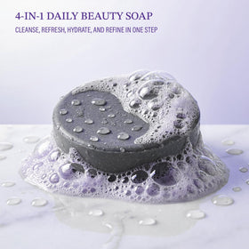Dewvia texture close-up highlighting creamy lather and gentle cleansing benefit