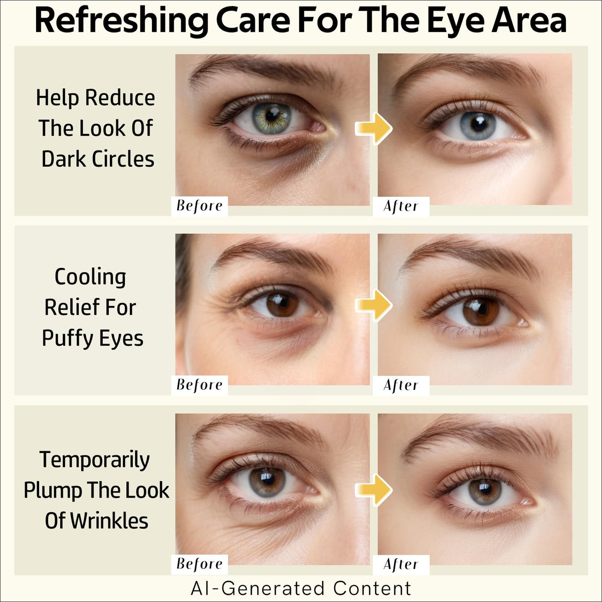 dewyhour patch applied under eye demonstrating comfortable fit and cooling effect