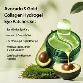 dewyhour gold patch close-up highlighting collagen sheen for firmer skin