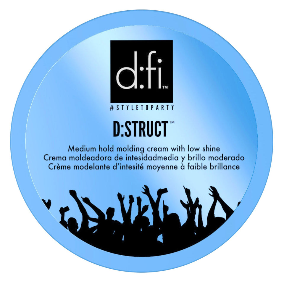 D:FI D:Struct front jar showing label and compact 5.3 oz size for easy styling