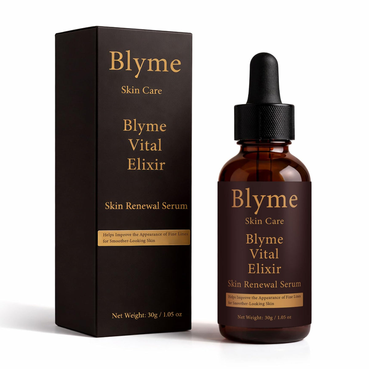 DFTLUUE Blyme Prime Elixir front bottle showing clean packaging and benefits
