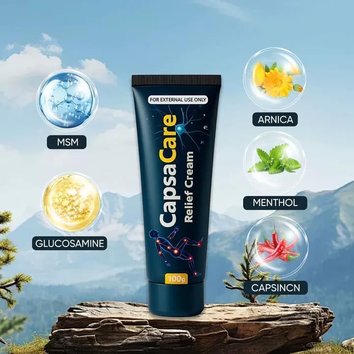DFTLUUE Capsacare cream texture close-up illustrating smooth, non-greasy absorption