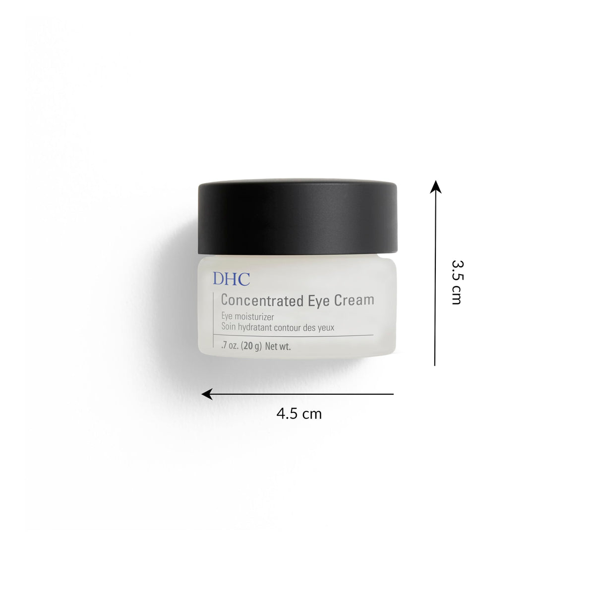DHC on bathroom counter lifestyle shot suggesting daily routine use