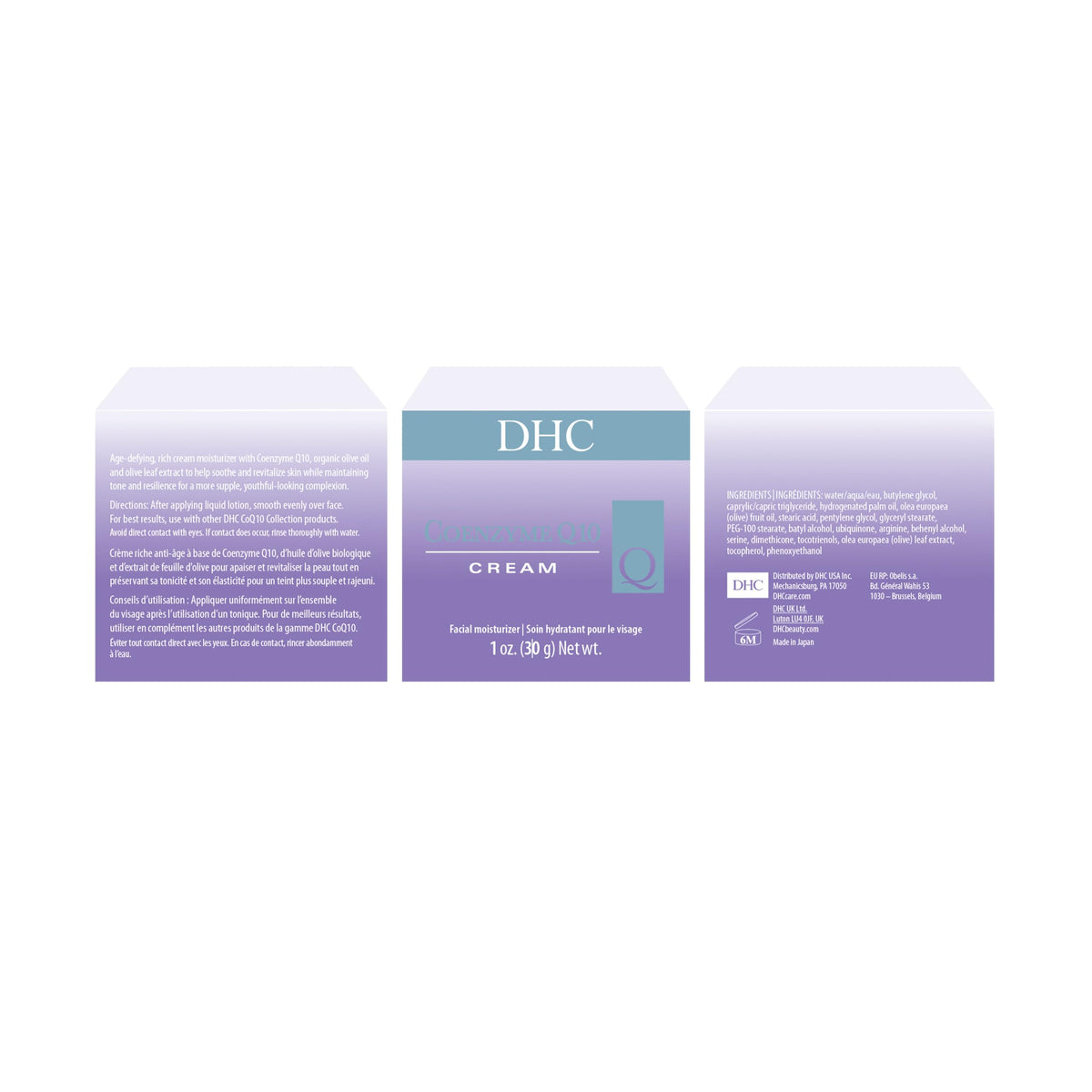 DHC with olive leaf extract representing antioxidant skin-support benefit