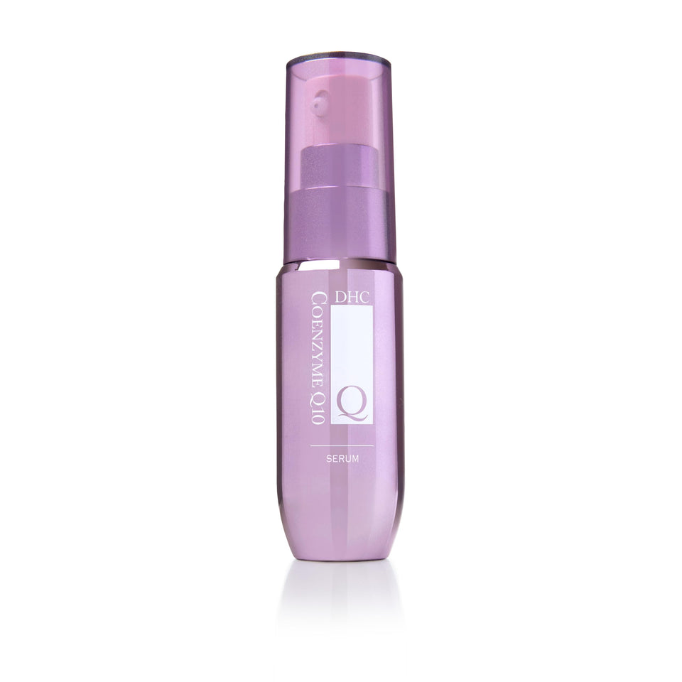 DHC CoQ10 serum front packaging showing bottle and label, indicates antioxidant benefit