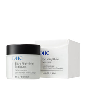 DHC cream open texture close-up highlighting rich, fast-absorbing moisture