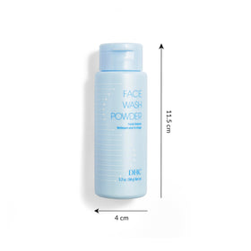 DHC bottle open with powder pour showing easy activation with water