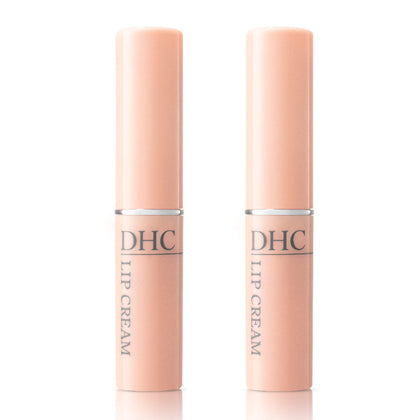 DHC lip cream front packaging showing two tubes and brand clarity