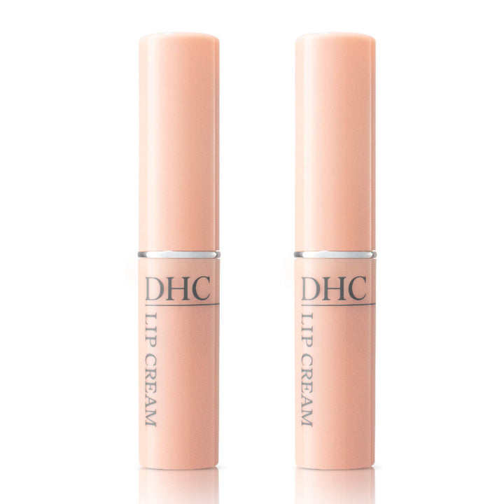 DHC lip cream front packaging showing two tubes and brand clarity