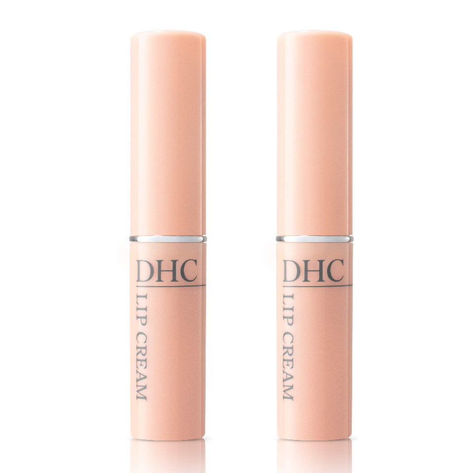 DHC lip cream front packaging showing two tubes and brand clarity