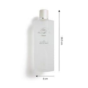 DHC texture drops on skin showing lightweight absorbent hydration