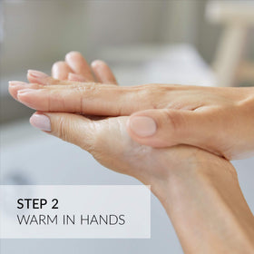 DHC used on cuticles showing softened nails and improved moisturization