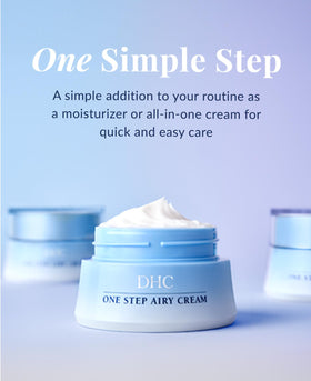 DHC applied under foundation for smooth, non-greasy daytime finish