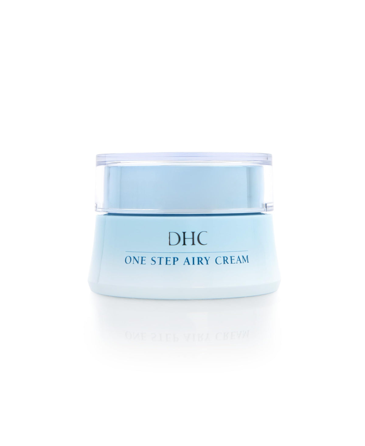 DHC front packaging showing clean jar and lightweight benefits