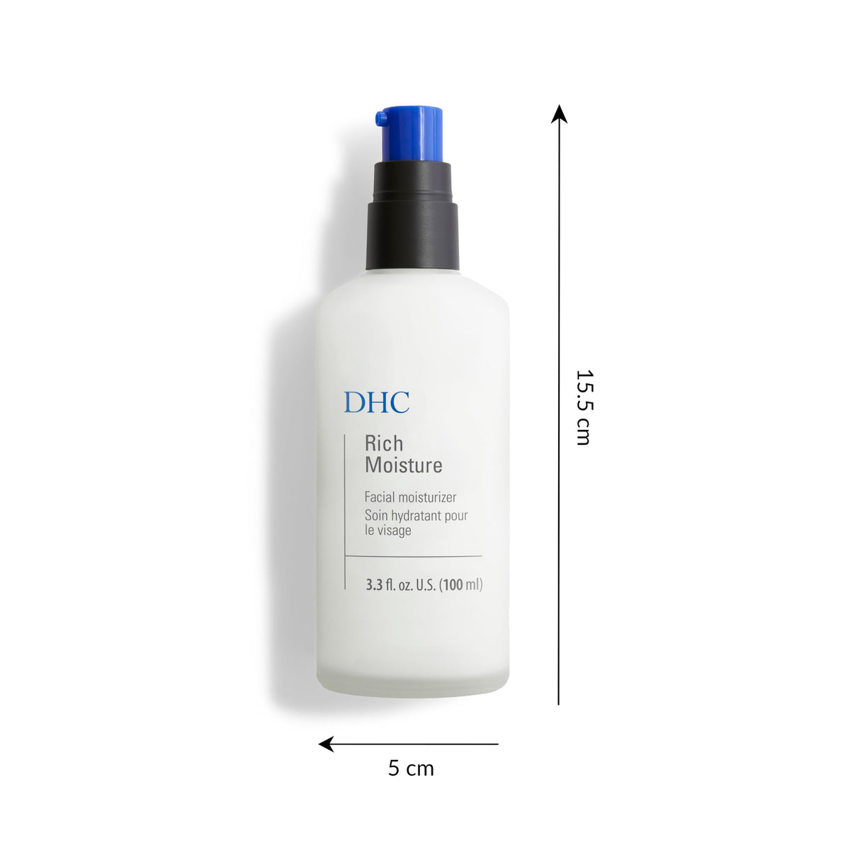 DHC Rich Moisture open jar revealing smooth formula for soft skin