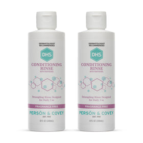 DHS front packaging showing bottle and label, clear product branding