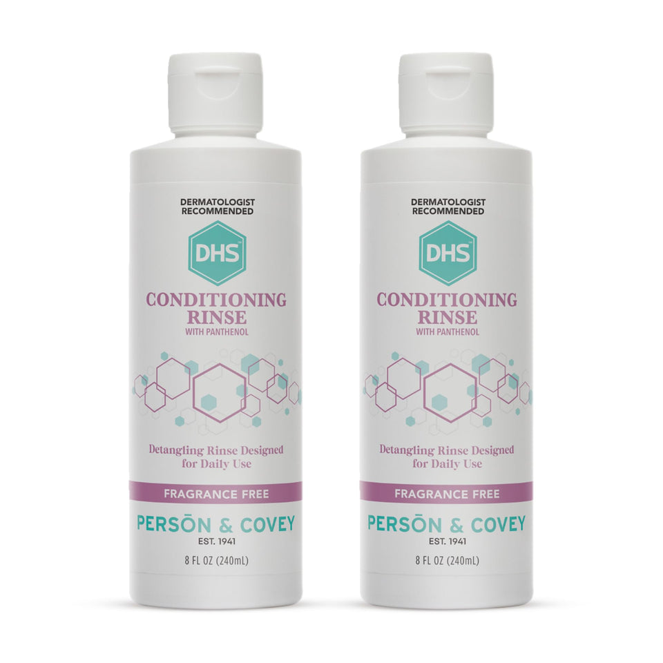 DHS front packaging showing bottle and label, clear product branding