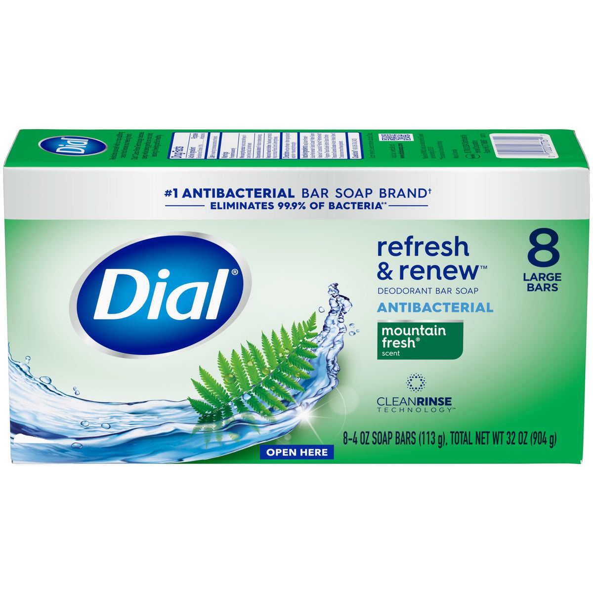 Dial label and ingredients view, shows SLS/SLES-free and gentle formula benefit