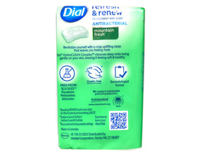 Dial soap in bathroom lifestyle setting suggesting everyday freshness benefit
