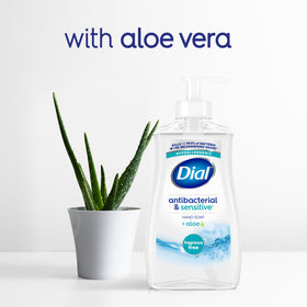 Dial family handwashing scene shows gentle protection for sensitive skin