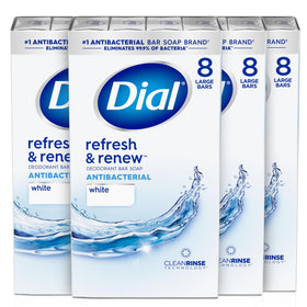 Dial front packaging of 32 bars showing bulk supply and clear branding