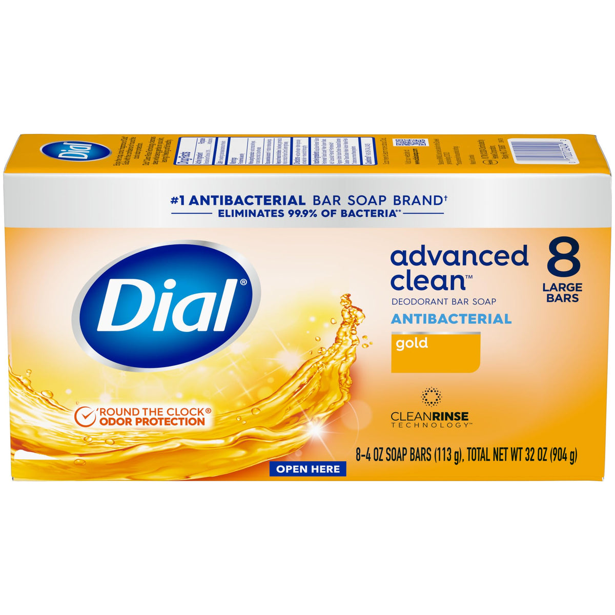 Dial Gold in a bathroom staging conveying fresh, everyday use