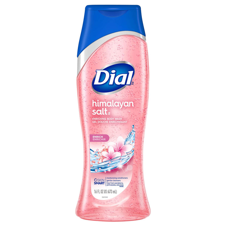 Dial front packaging showing bottle and water lily scent benefit