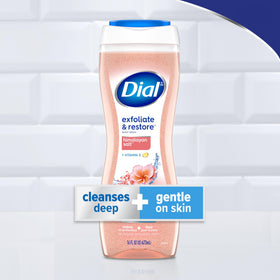 Dial close-up of fine Himalayan salt texture for gentle exfoliation benefits