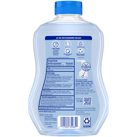 Dial label ingredient highlights focusing on aloe and vegan formula benefits