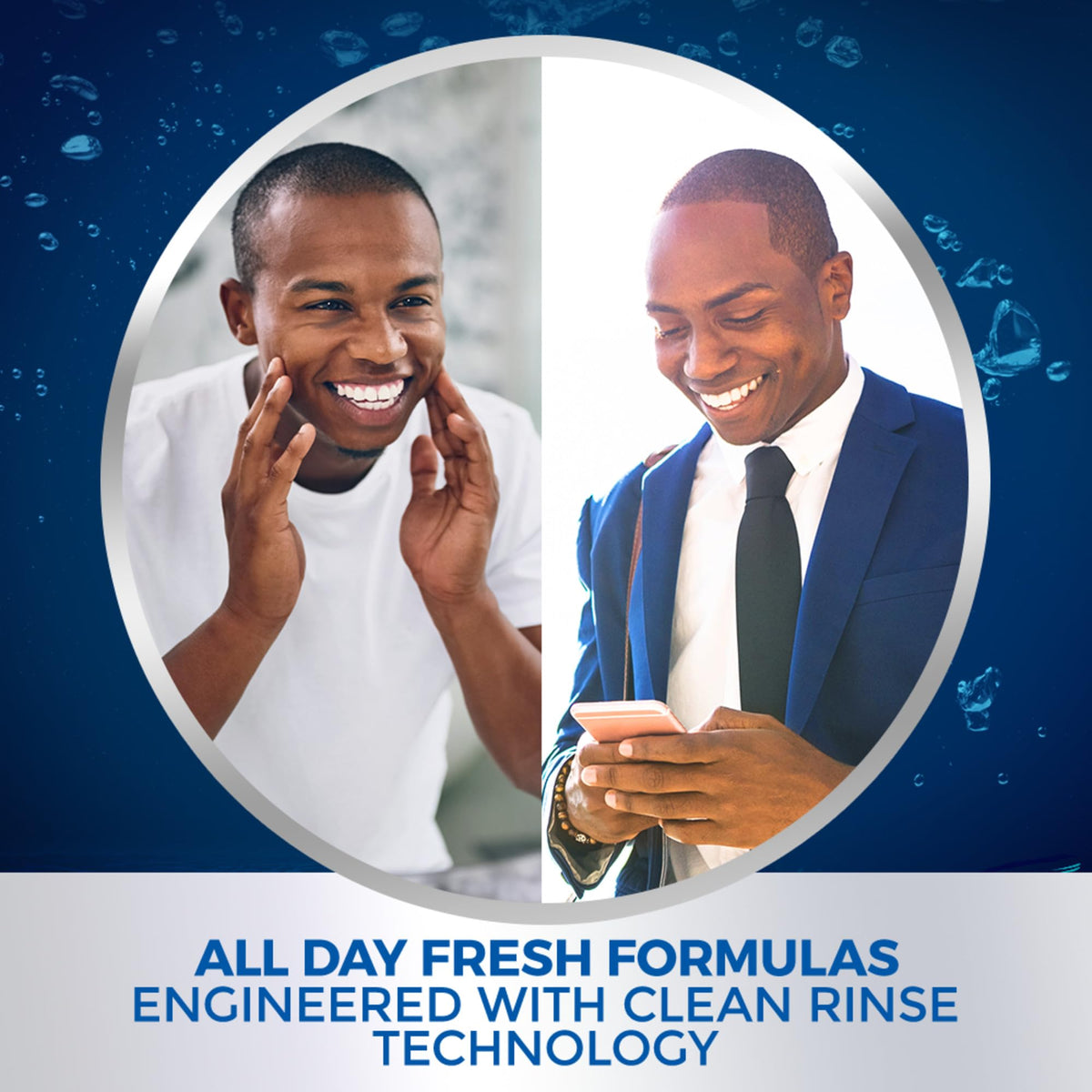 Dial men creamy lather texture illustrating rich foam and deep clean