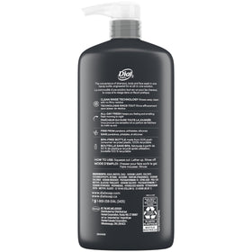 Dial men in-shower use demonstrating 3-in-1 convenience for hair and body
