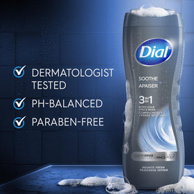 Dial men rich lather closeup illustrating creamy foam for deep cleanse