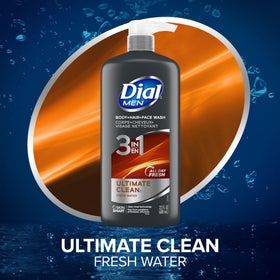 Dial label and cap detail highlighting ingredient claims and clean rinse benefit