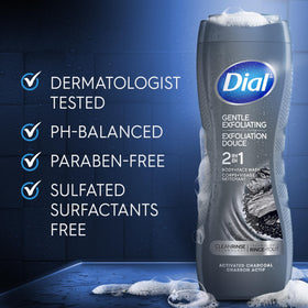 Dial hand lather demonstrating easy application and thorough cleanse