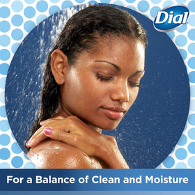 Dial in bathroom lifestyle scene showing fresh scent and everyday use