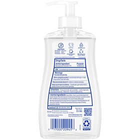 Dial bottle on bathroom counter illustrating gentle daily use