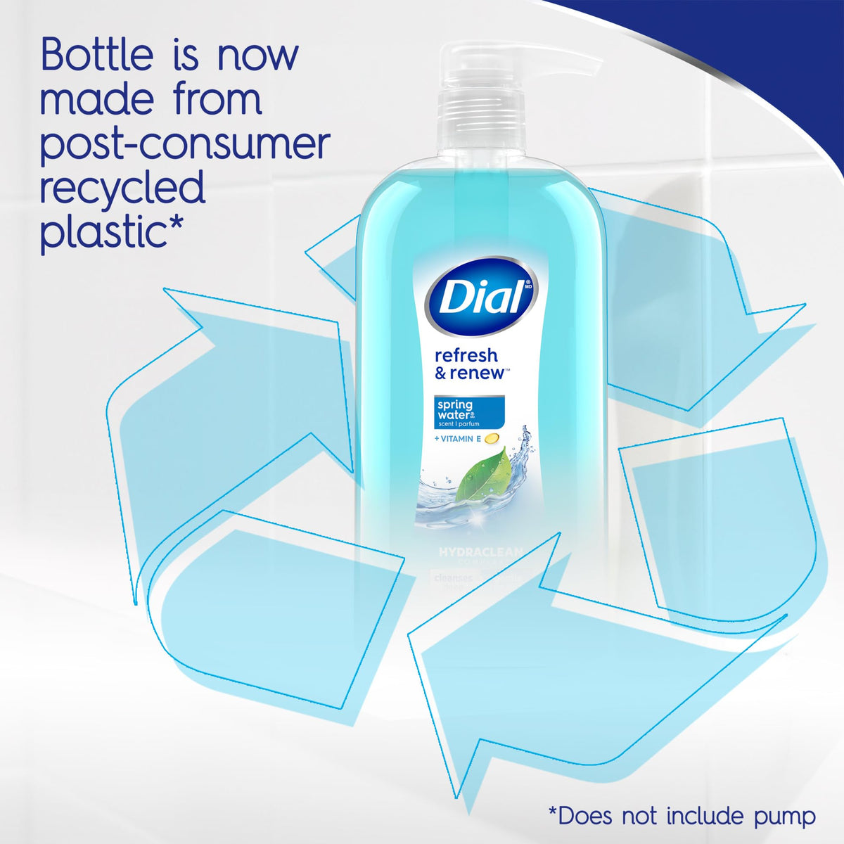 Dial pouring body wash to show creamy foam texture and smooth application