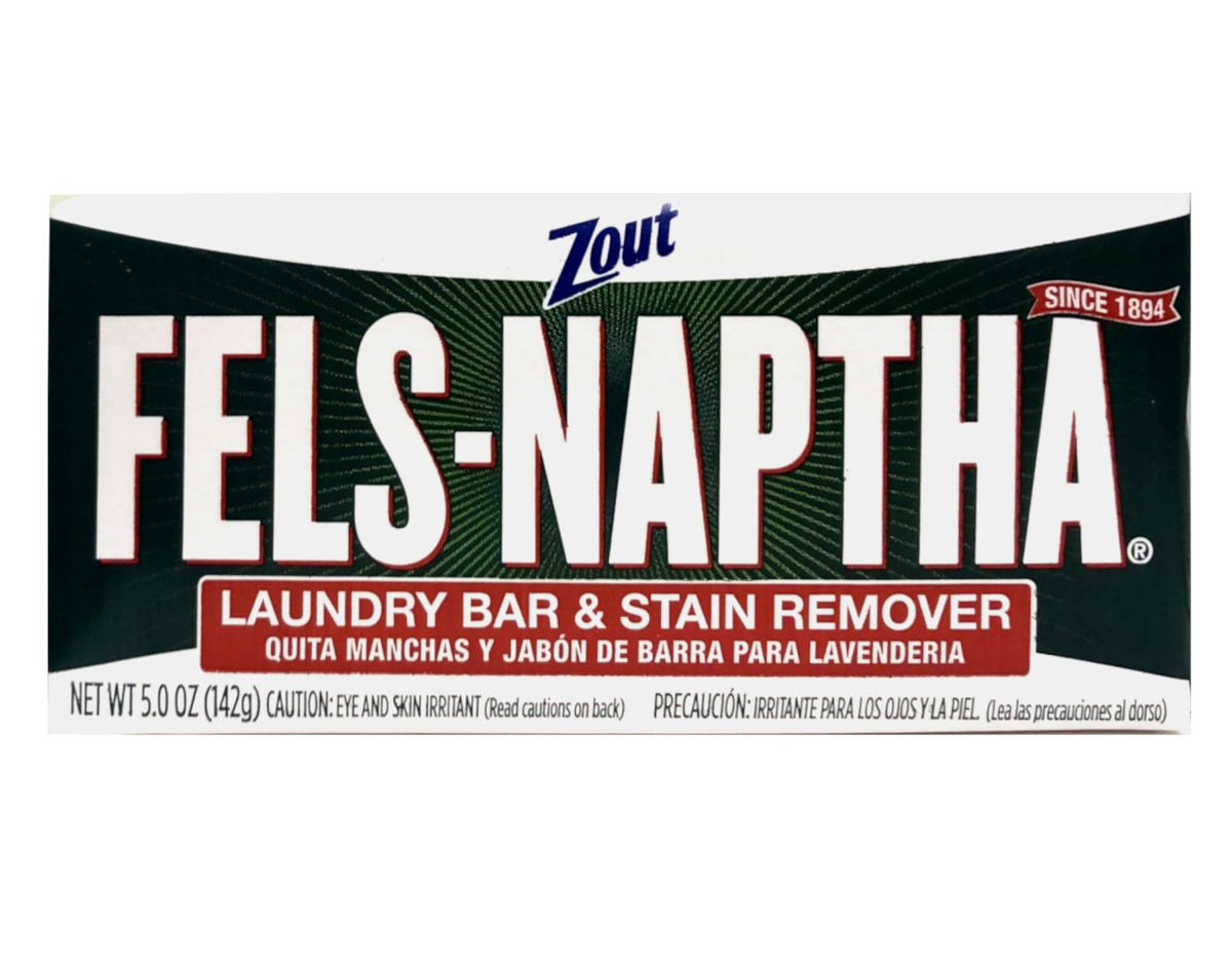 Dial Purex Fels-Naptha front packaging showing brand and pack benefits