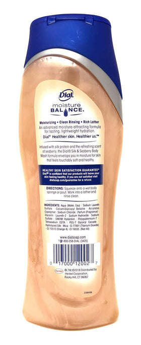 Dial in-shower lifestyle image person using body wash for refreshed skin benefit