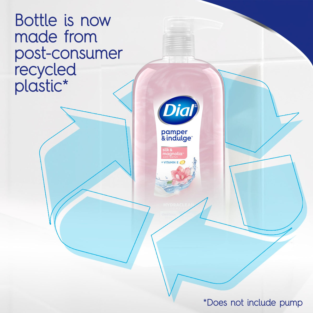 Dial ingredients label view showing clean formula transparency benefit