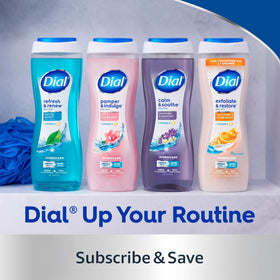 Dial silk protein illustration emphasizing smoother-feeling skin