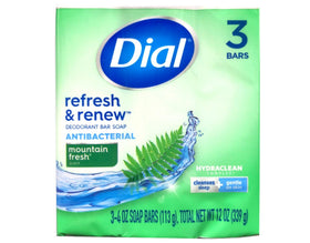 Dial single soap bar profile highlighting grip and quick-use benefit