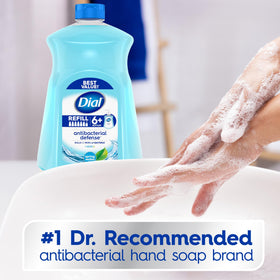 Dial foamy soap texture close-up showing rich lather for effective cleaning