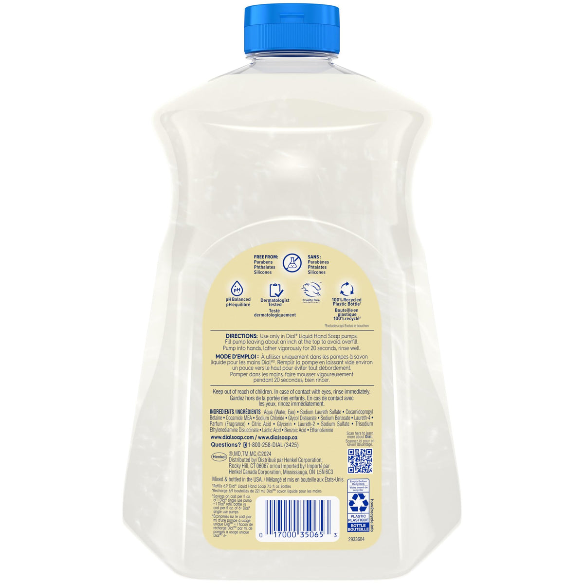Dial bottle on kitchen sink suggesting everyday household use and convenience