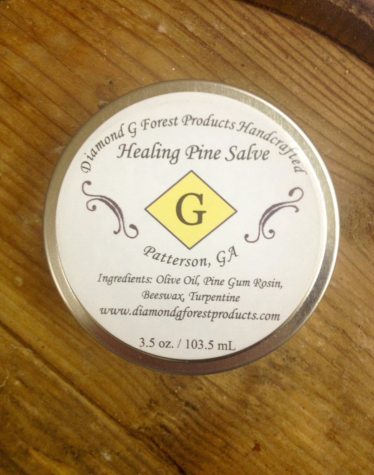 DIAMOND salve applied on hand demonstrating quick absorption and protection