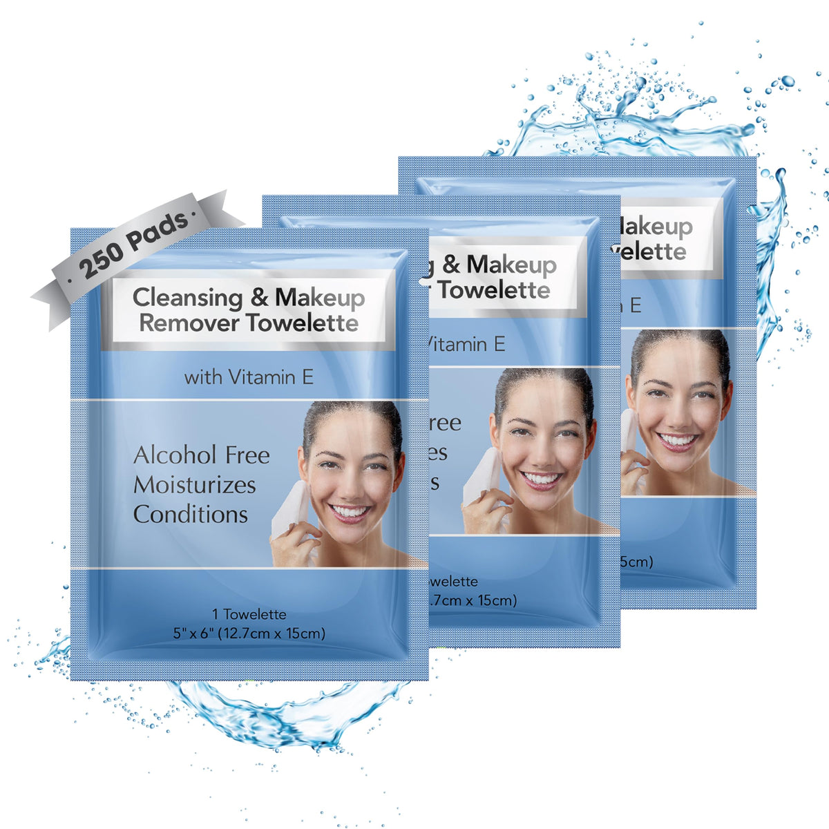 Diamond Wipes front packaging showing case and count, conveys long-lasting supply